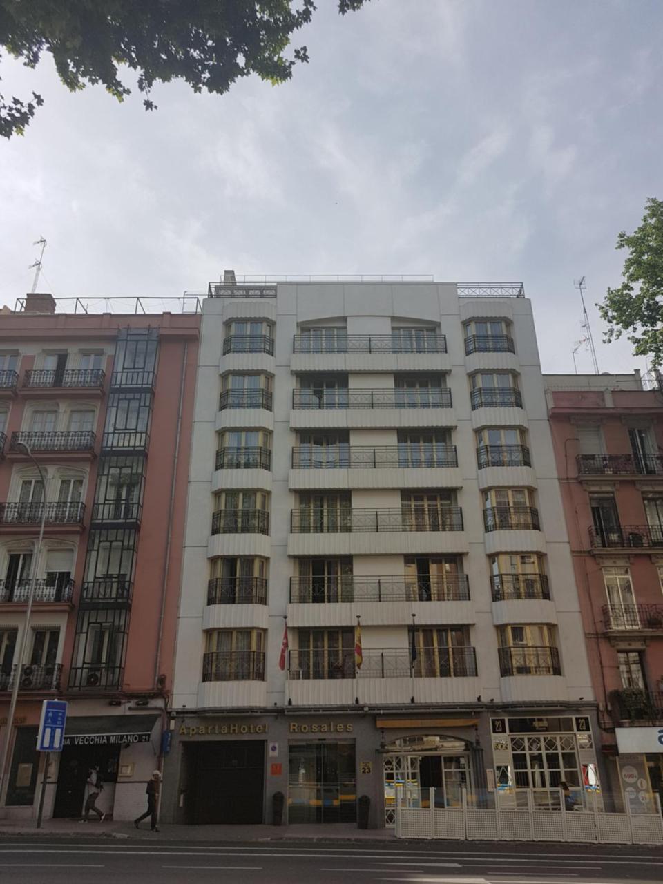 罗萨雷斯公寓酒店 马德里 外观 照片